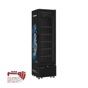 یخچال ایستاده تک درب عرض ۵۰ بدون تاج مشکی S225 WOC BLACK